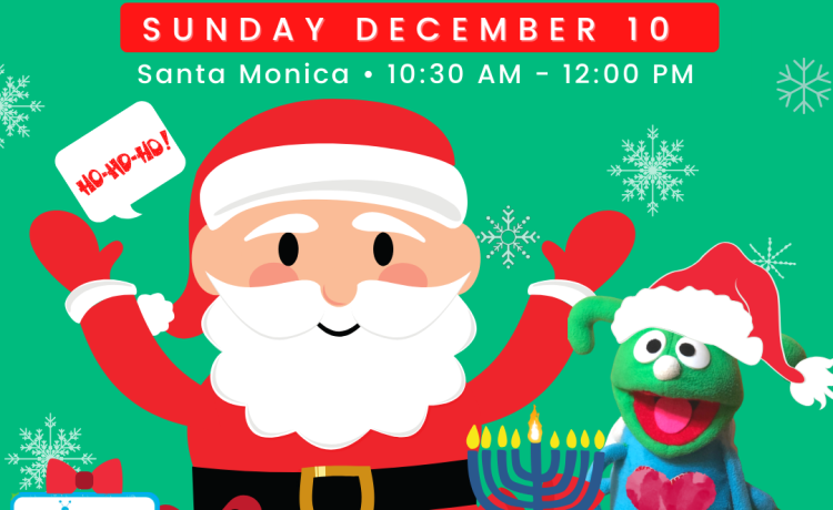 Holiday Pajama Day Sing-Along – Santa Monica – December 10, 2023