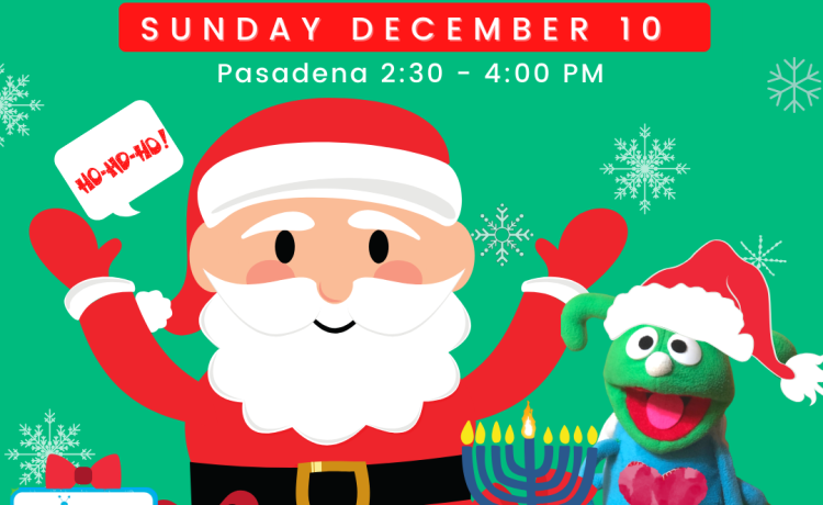Holiday Pajama Day Sing-Along – Pasadena – December 10, 2023
